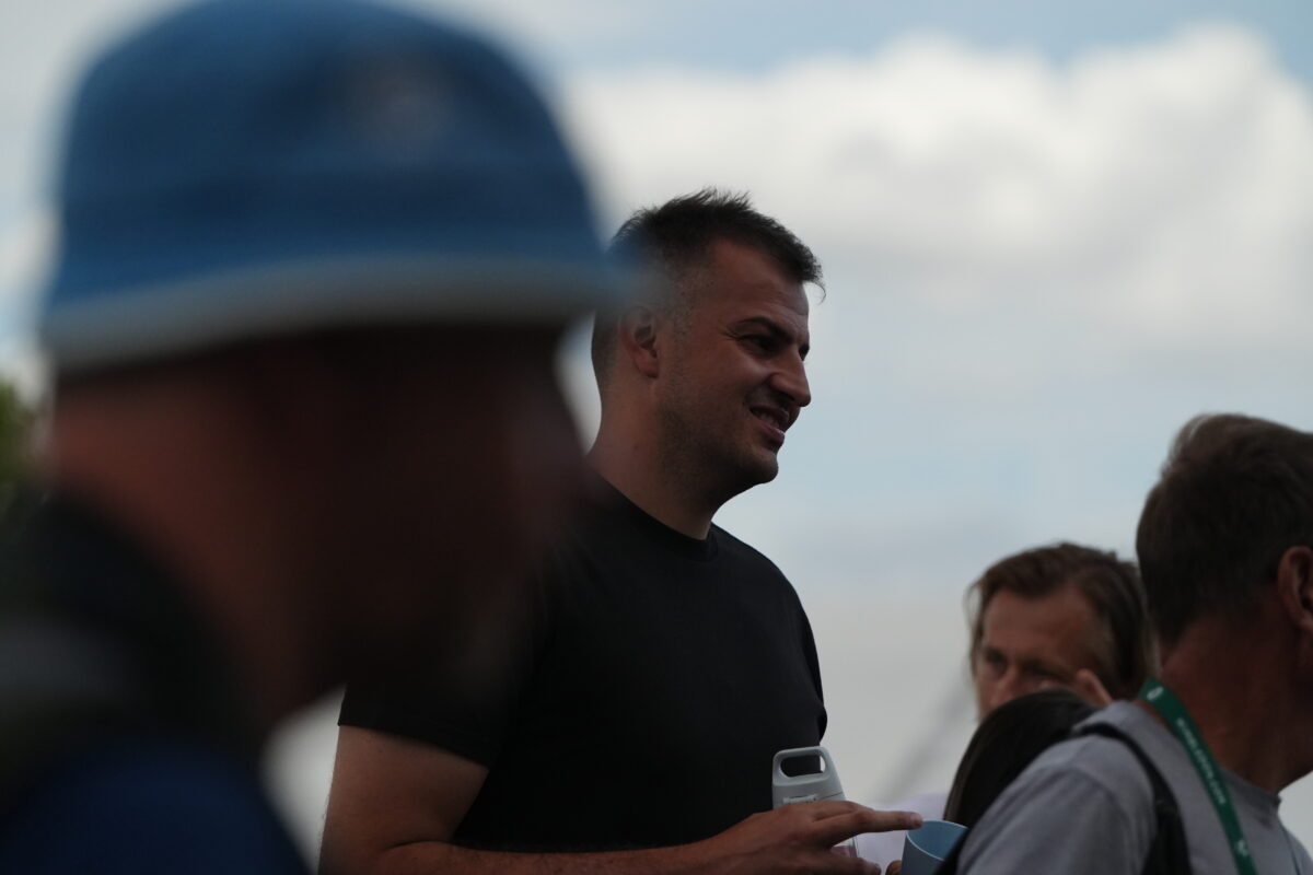 Nemanja Bjelica Spotted at Wimbledon (Pics)