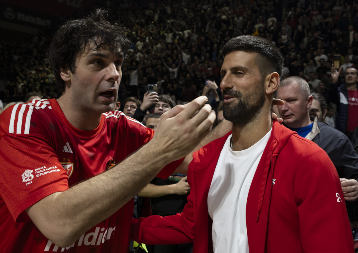Miloš Teodosić, Novak Đoković