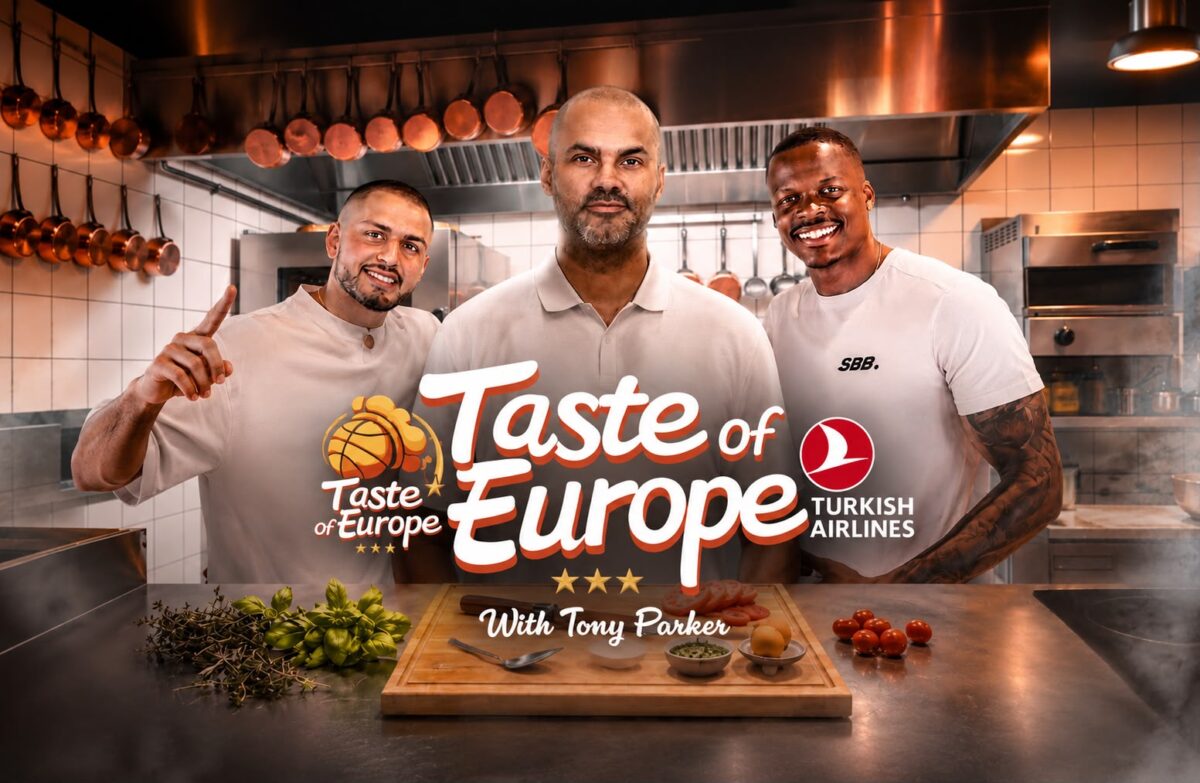 Tony Parker Trades the Court for the Kitchen in Lyon! (Vid)