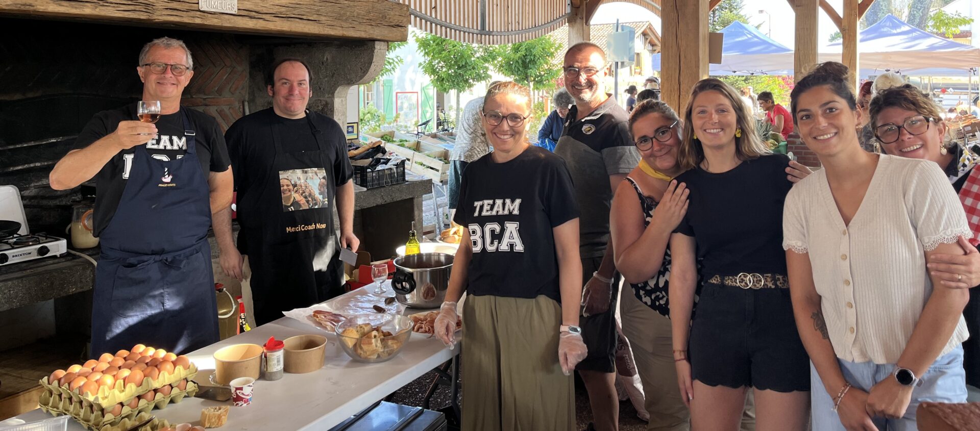 Two Eggs, a Baguette and a Basketball Club