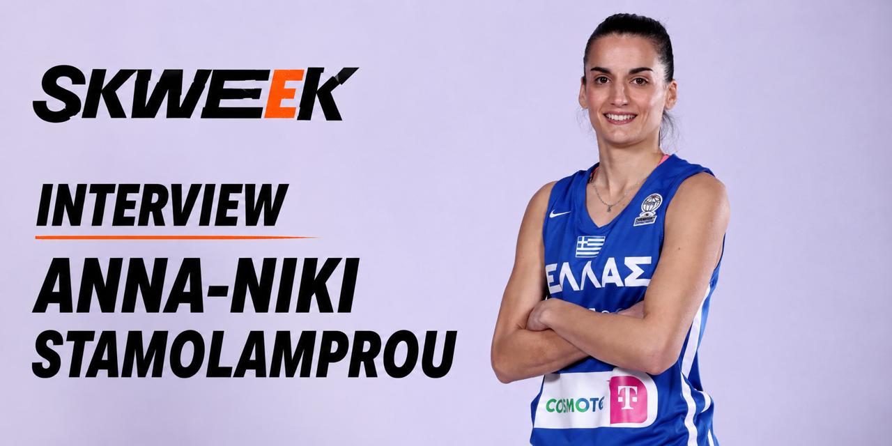 Anna-Niki Stamolamprou: “My dream is a medal with the National Team – Caitlin Clark changed the dynamics of women’s basketball”
