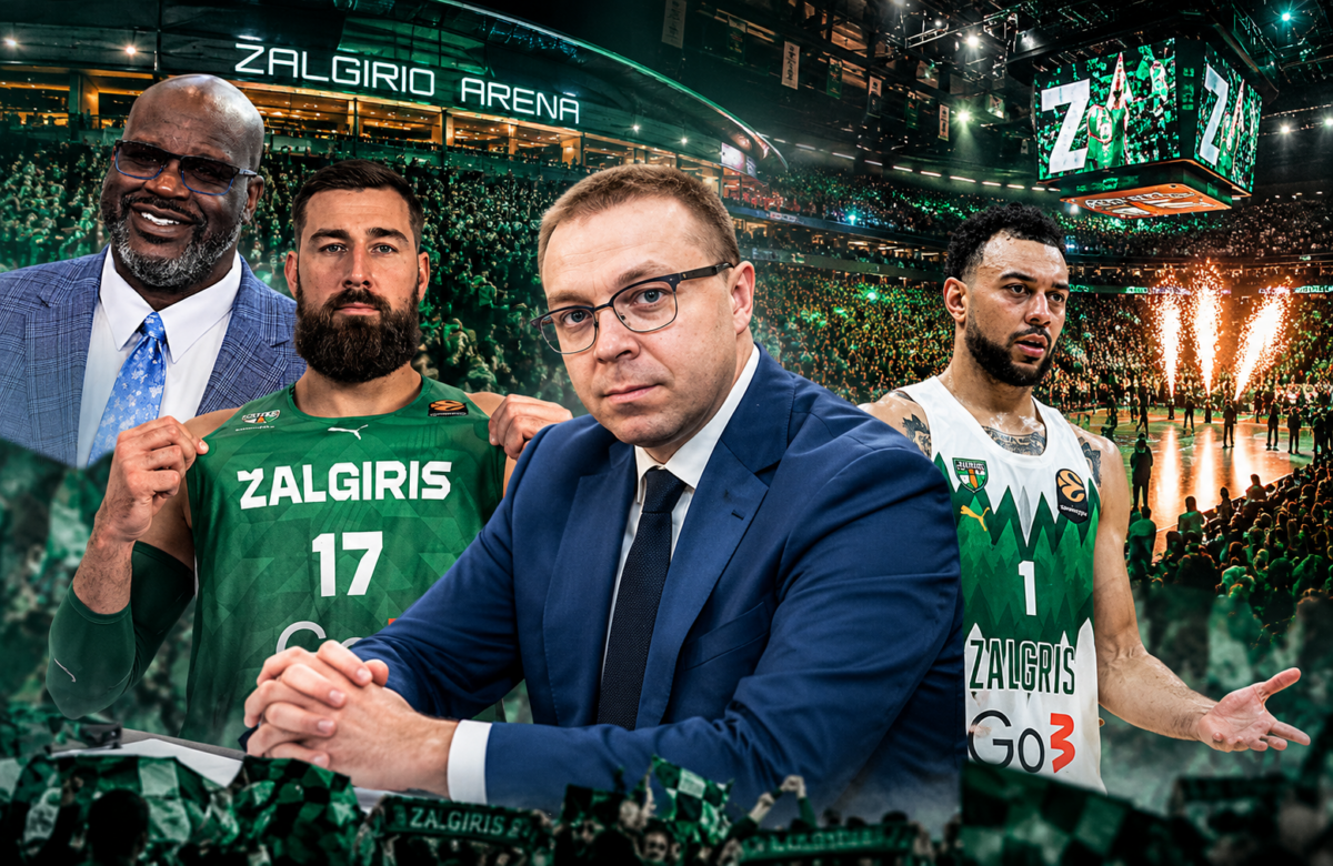 Shaq, sellouts and a record deal: Motiejunas explains Zalgiris’ soaring budget, peculiar Valanciunas case