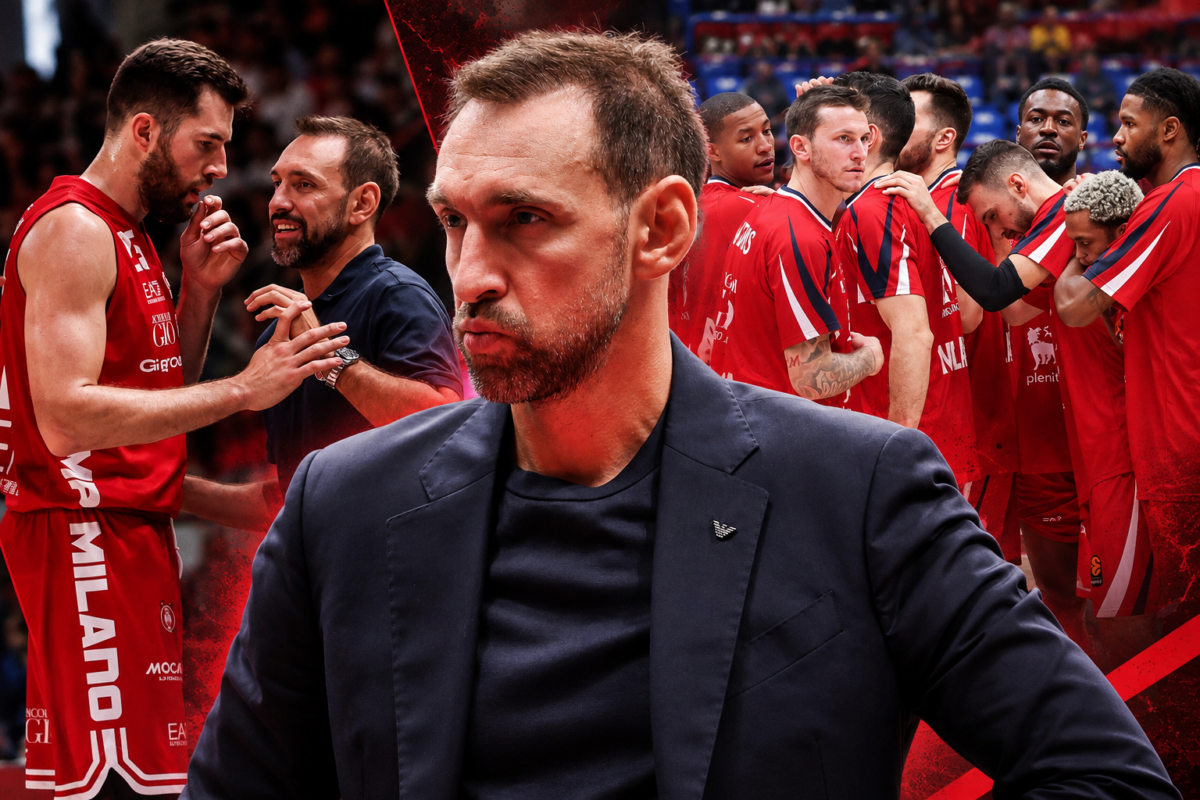 A roster full of names, a team full of problems: Milano’s harsh EuroLeague reality